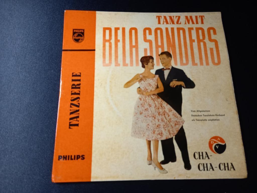 Béla Sanders‎ — Danse avec Béla Sanders : Cha-Cha-Cha - Épis, Latino et Salsa, Enlèvement ou Envoi, Comme neuf, 7 pouces