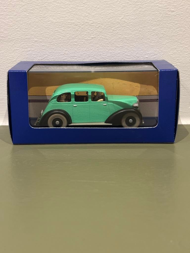 La voiture des gangsters, Les voitures de Tintin, 1/43, Ophalen of Verzenden, Zo goed als nieuw, Auto