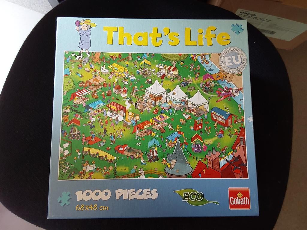 Puzzel that’s life 1000, Ophalen of Verzenden, Zo goed als nieuw