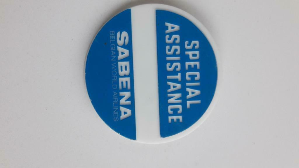 Badge pin Sabena, Enlèvement ou Envoi, Utilisé, Transport, Bouton