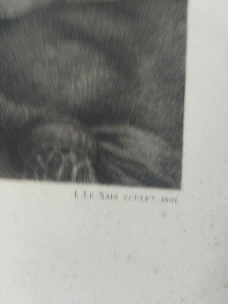 Gravure La Femme à la Pallisse, Antiek en Kunst, Ophalen of Verzenden
