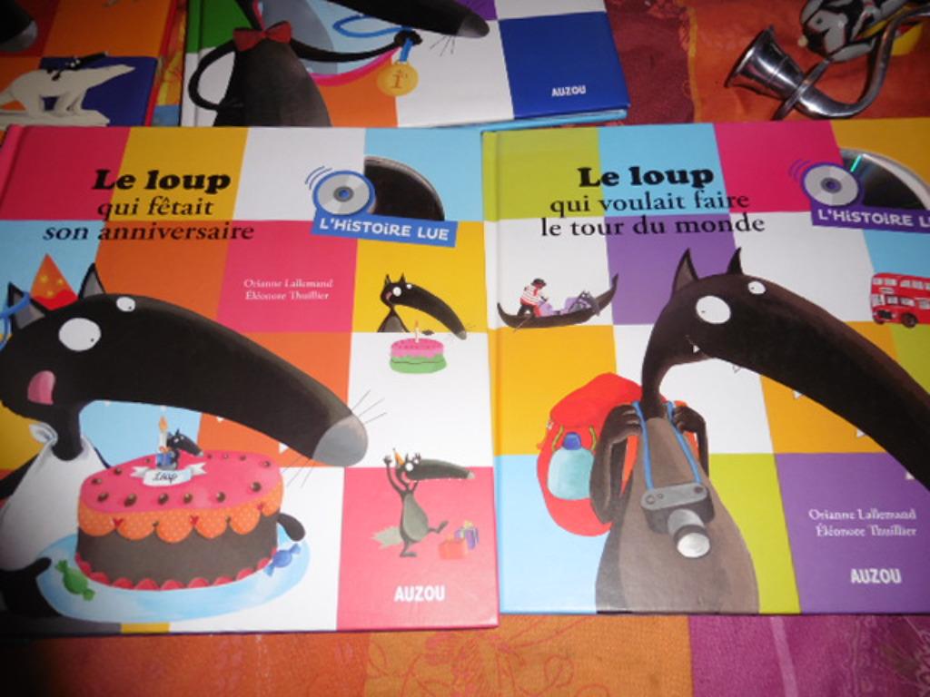 7 livre grand legerp'tit   loup, Enlèvement ou Envoi, Utilisé, 1 à 2 ans