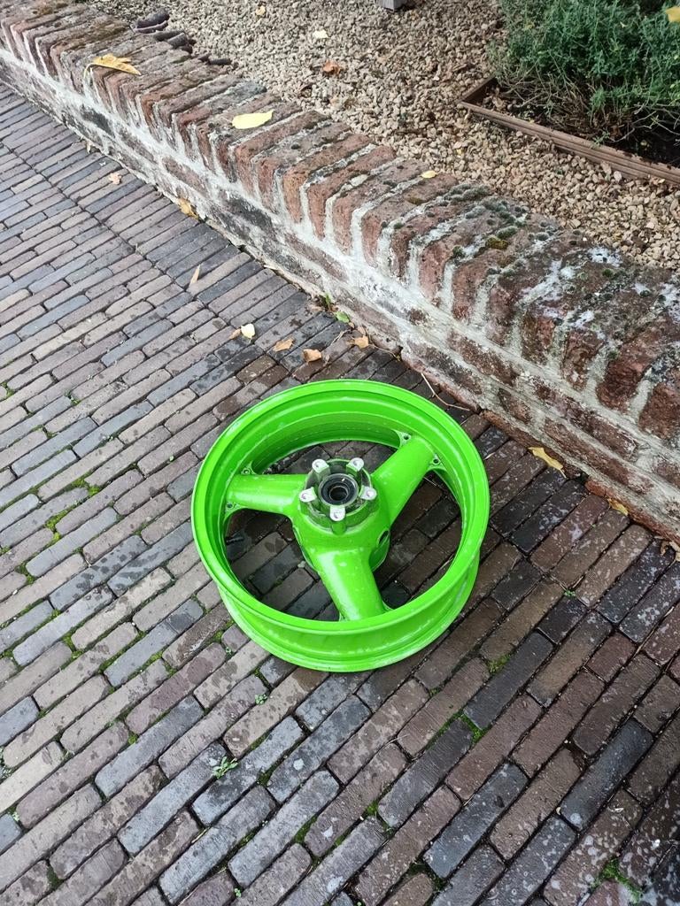ZXR 750 1992 Achterwiel, Ophalen