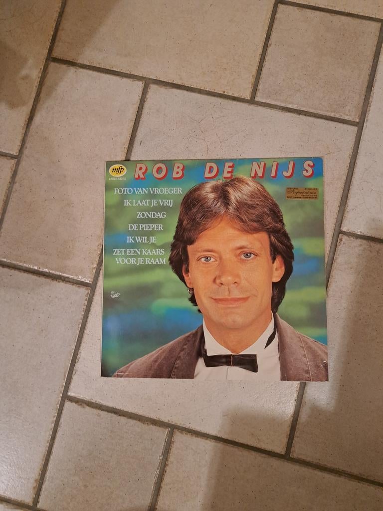 Vinyl lp rob de nijs, Ophalen of Verzenden, Gebruikt, Levenslied of Smartlap