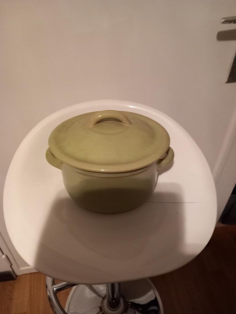 Groene pot, Ophalen, Zo goed als nieuw