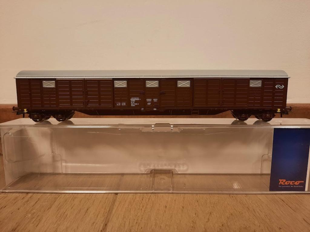 Roco 66806 - wagon couvert à grande capacité, Enlèvement ou Envoi, Comme neuf, Wagon, Roco