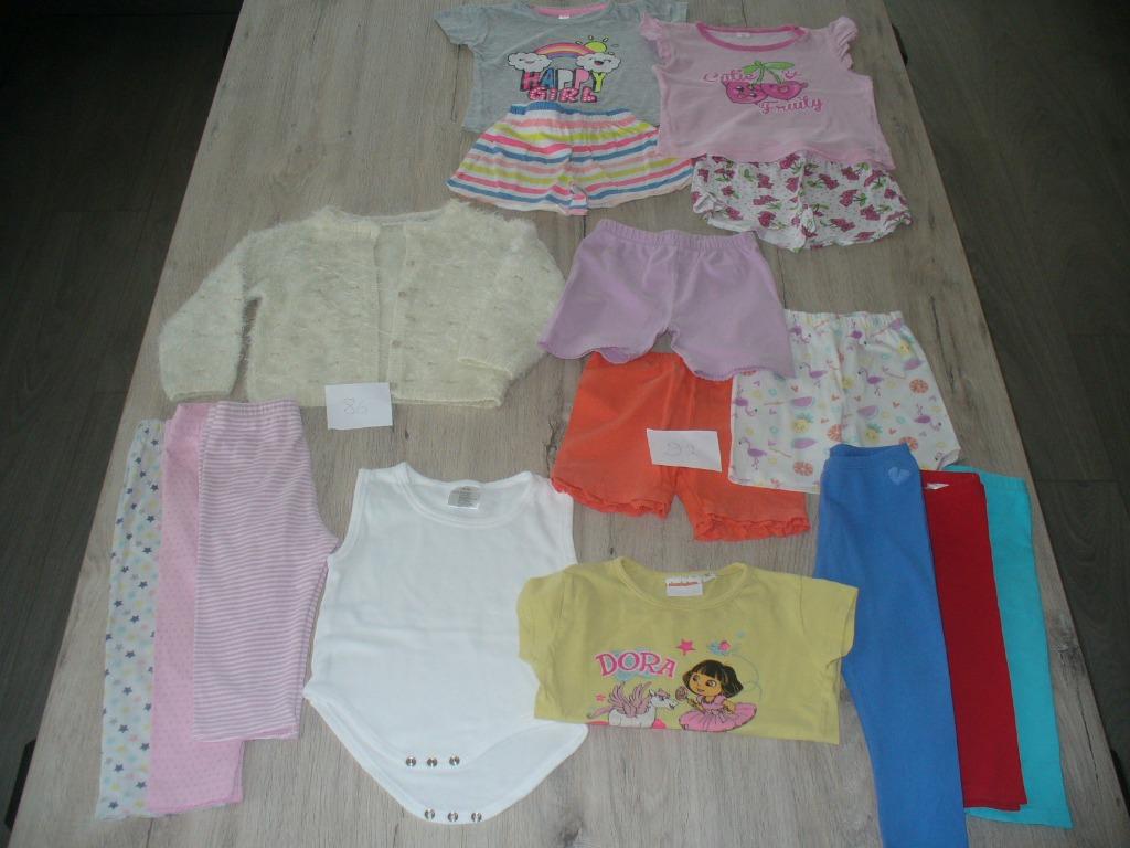 Pakket kleding maat 86 - 92, Enlèvement ou Envoi, Utilisé, Fille, Ensemble