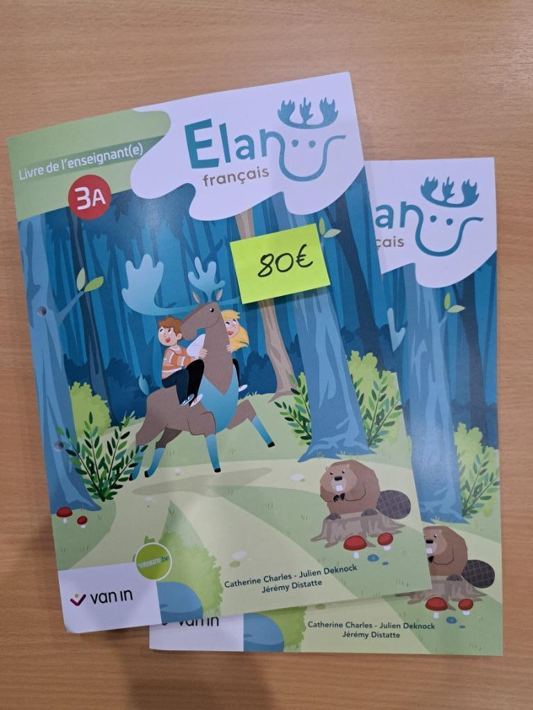 Elan Français 3 - Manuel scolaire Français, Ophalen, Frans, Van in, Nieuw
