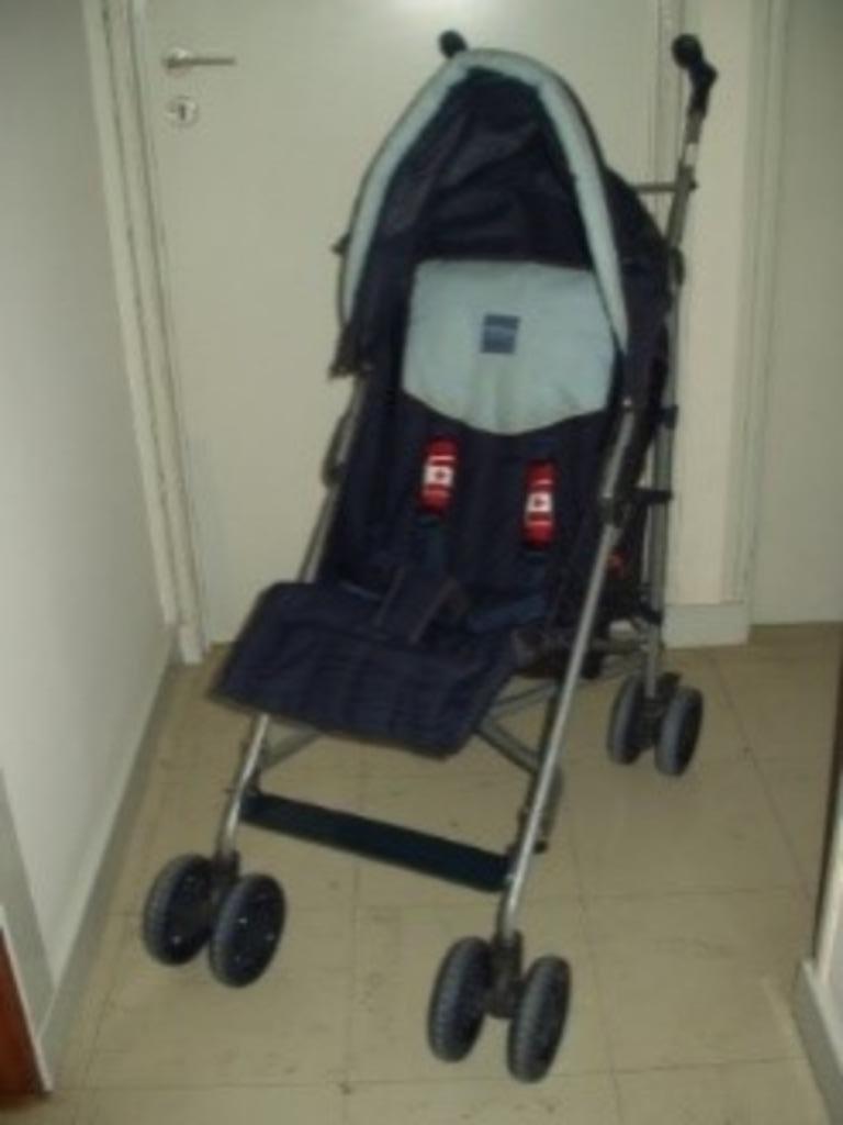 Poussette enfant, Verstelbare duwstang, Zo goed als nieuw, Ophalen, Kinderwagen
