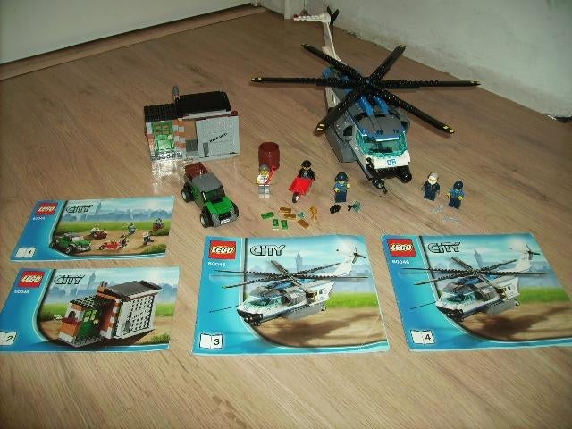 lego city 60046 politie, Ophalen of Verzenden, Zo goed als nieuw, Complete set, Lego
