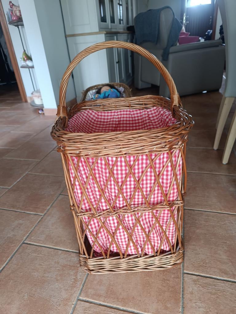 Manne à linge vintage, Enlèvement ou Envoi, Comme neuf