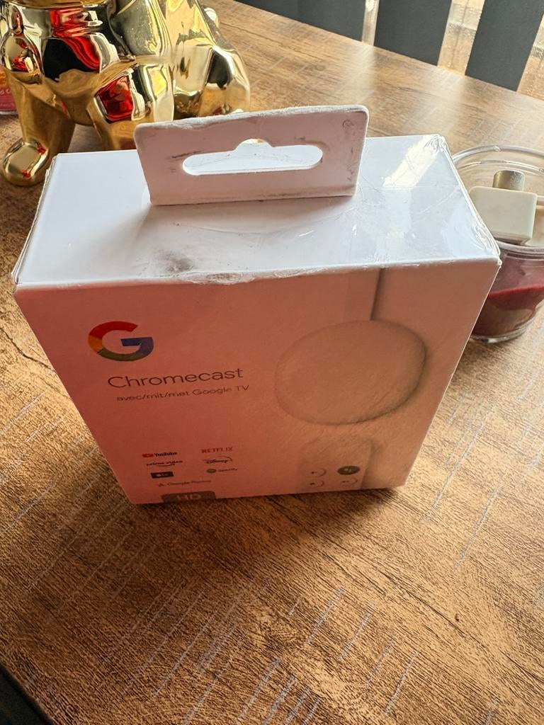 Google Chromecast, TV, Hi-fi & Vidéo, Accessoires de télévision, Neuf, Enlèvement