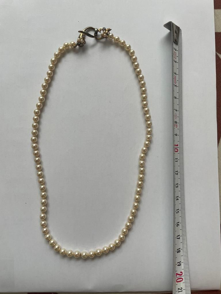 Parelketting, Ophalen, Gebruikt