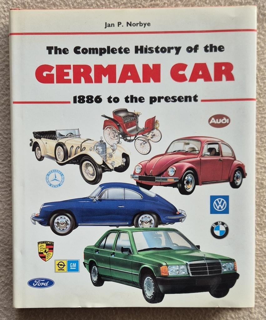 The complet history of the German car-1886 to present-Norbye, Boeken, Auto's | Boeken, Verzenden, Zo goed als nieuw, Overige merken