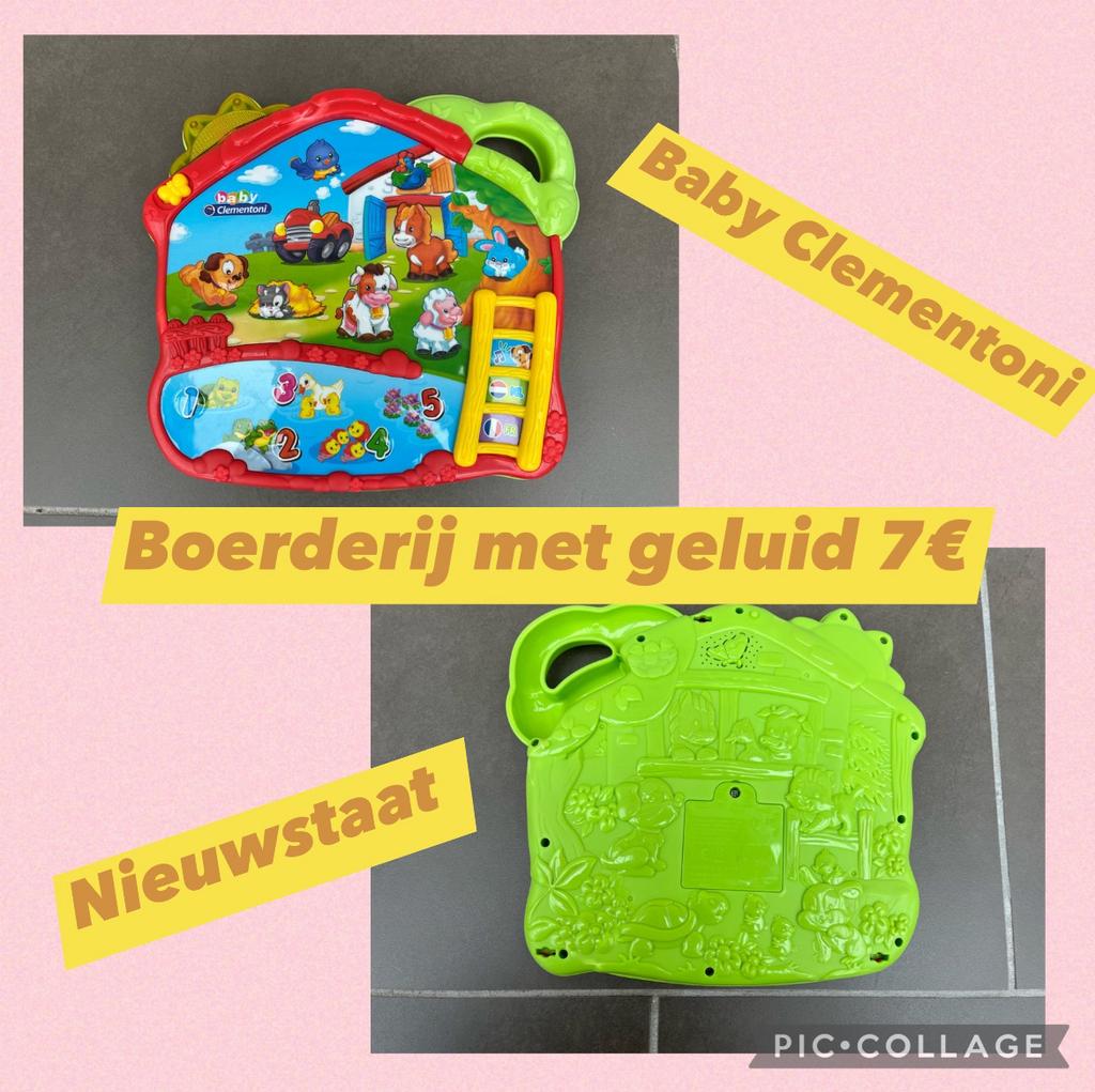 Baby Clementoni Boerderij Nieuwstaat, Ophalen of Verzenden, Zo goed als nieuw
