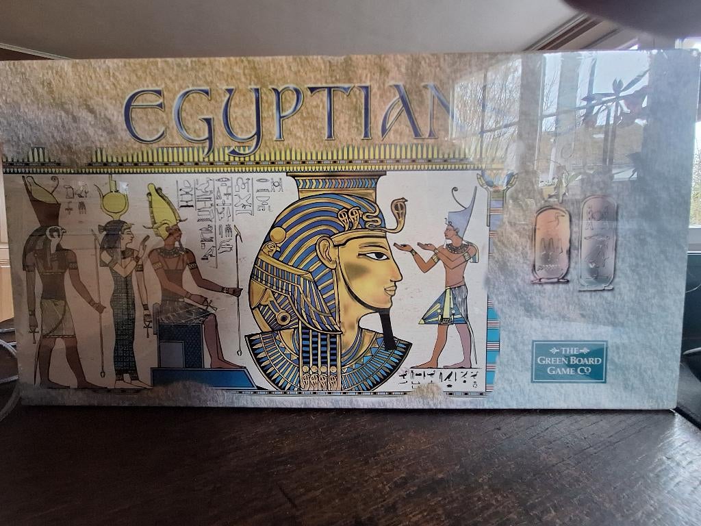 EGYPTIANS  le jeu  anglais français allemand, Drie of vier spelers, Ophalen of Verzenden, Gebruikt, The green board game co