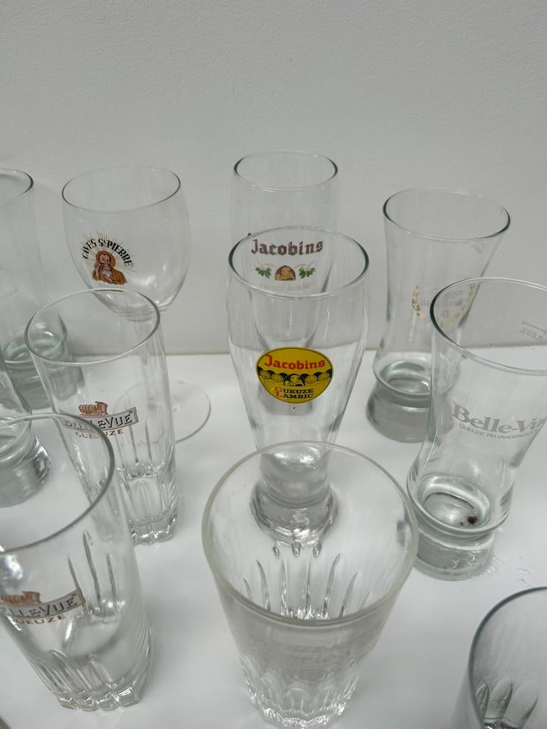 Lot bierglazen, Ophalen, Zo goed als nieuw
