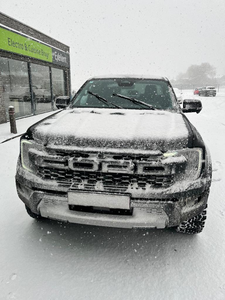 Ford Ranger Raptor tva récupérable à 100%, Autos, Ford, Cuir et Alcantara, Noir, Automatique, Quatre roues motrices / 4X4