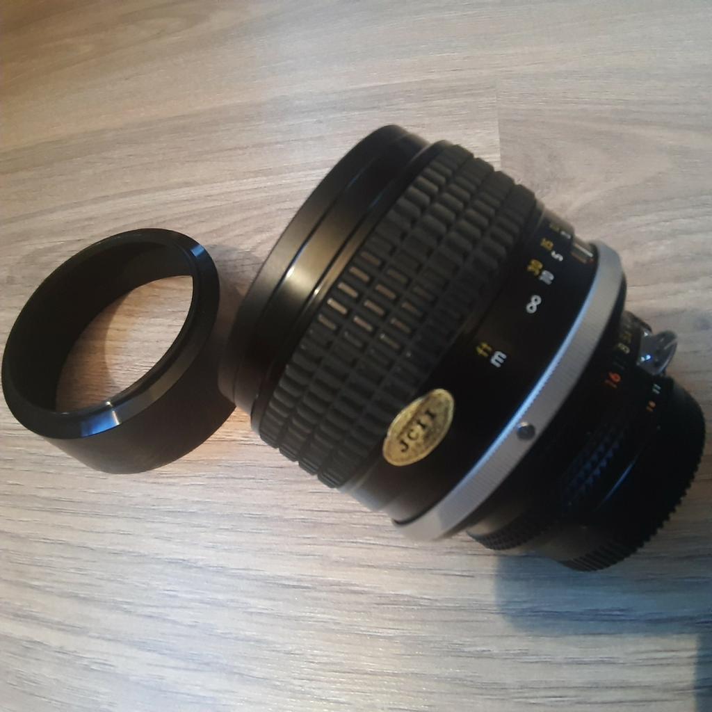 Nikon 85mm f/1.4 Nikkor AI-S Manual Focus Lens  met Filter, Enlèvement ou Envoi, Utilisé