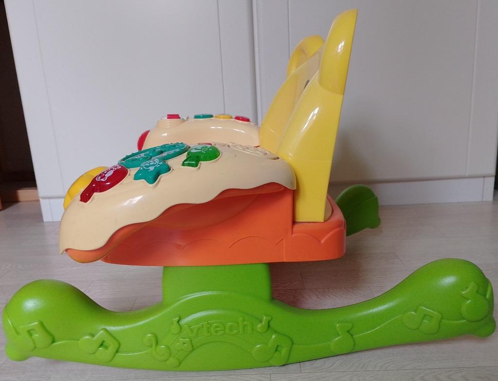Vtech kinderschommelstoel muziek, Ophalen, Gebruikt