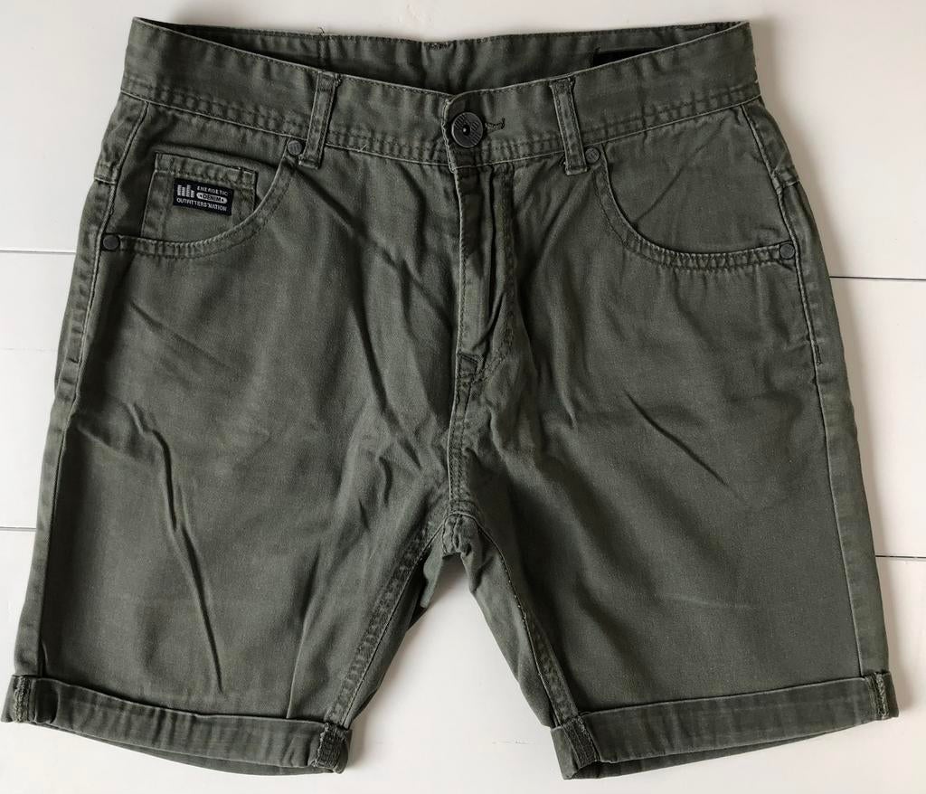 kaki short Outfitters Nation Male S small jongens, Kinderen en Baby's, Broek, Gebruikt, Ophalen of Verzenden, Outfitters Nation