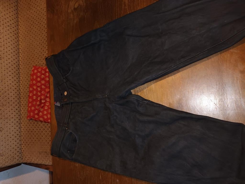 Lederen motorbroek Hein Gericke maat 56, Hein Gericke, Broek | leer, Heren, Ophalen of Verzenden