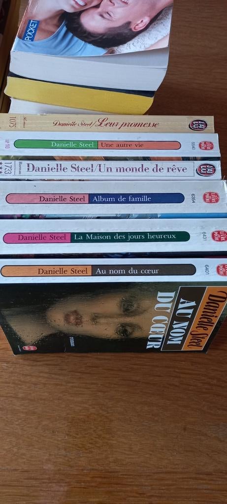Lot de 27 carnets de poche Danielle Steel, Livres, Enlèvement, Utilisé