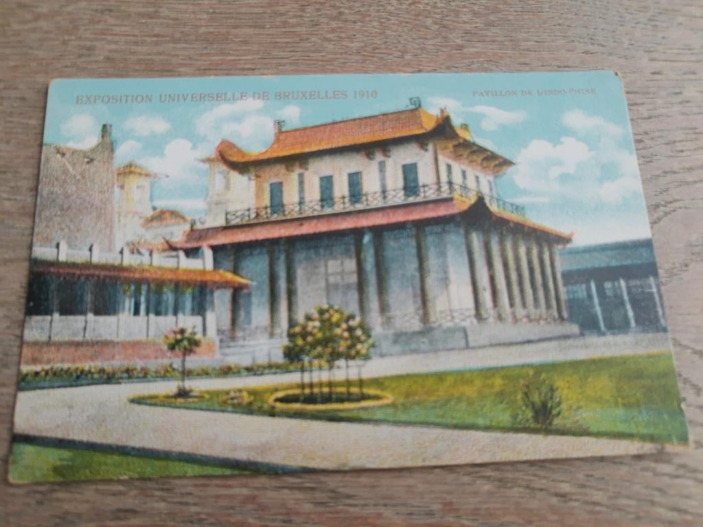 Carte postale non décrite : exposition universelle 1910- BXL, Enlèvement ou Envoi