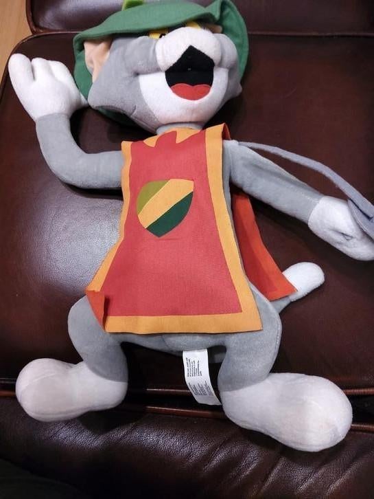50 cm groot mousquetier Tom uit Tom en Jerry, Ophalen of Verzenden, Overige figuren, Zo goed als nieuw, Overige typen