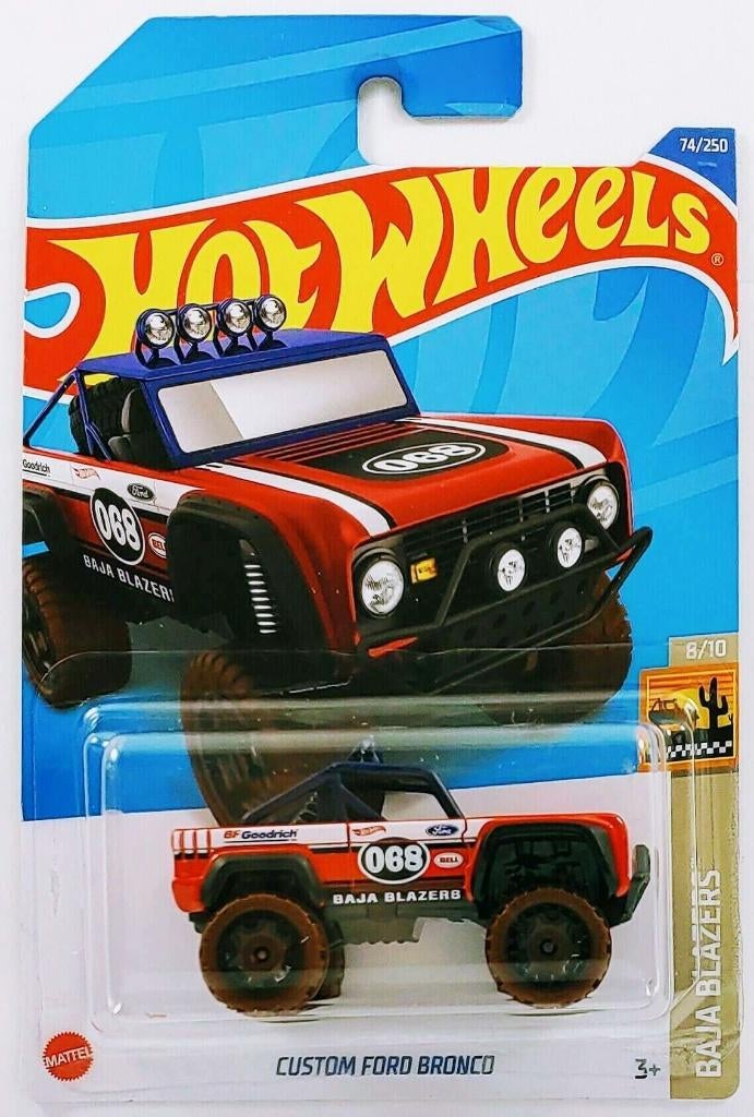Hot Wheels - Baja Blazers - Custom Ford Bronco - 1:64, 333 Continental Boulevard, El Segundo, CA 90245, United States, Nieuw, Ophalen of Verzenden
