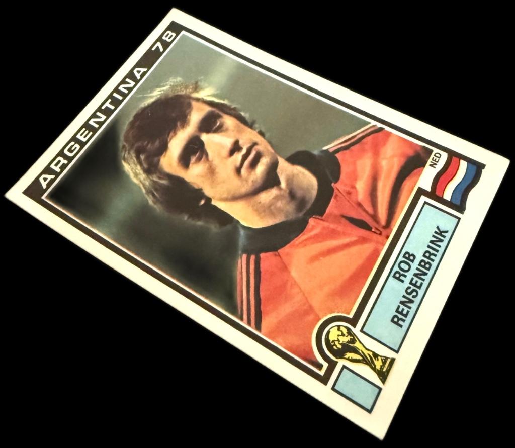 Panini WK 78 Rob Rensenbrink # 274 Argentinië 1978 Nederland, Verzamelen, Verzenden, Zo goed als nieuw