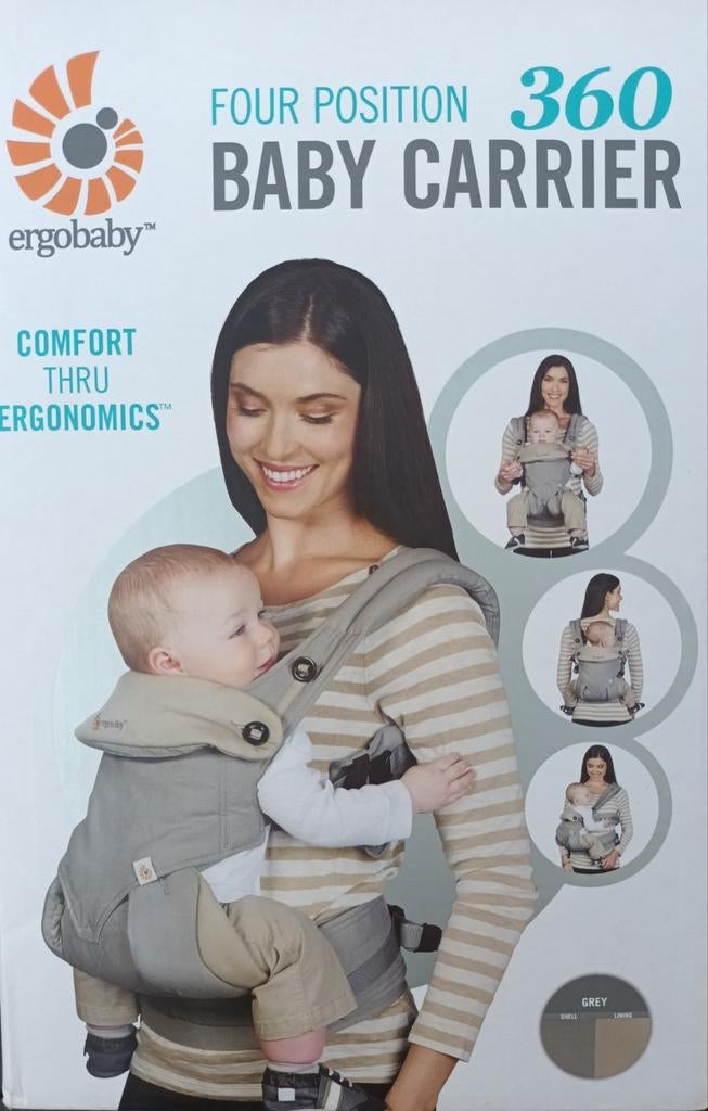 NIEUWE Babydraagzak Ergobaby Four Position 360 Baby Carrier, Ophalen of Verzenden, Nieuw