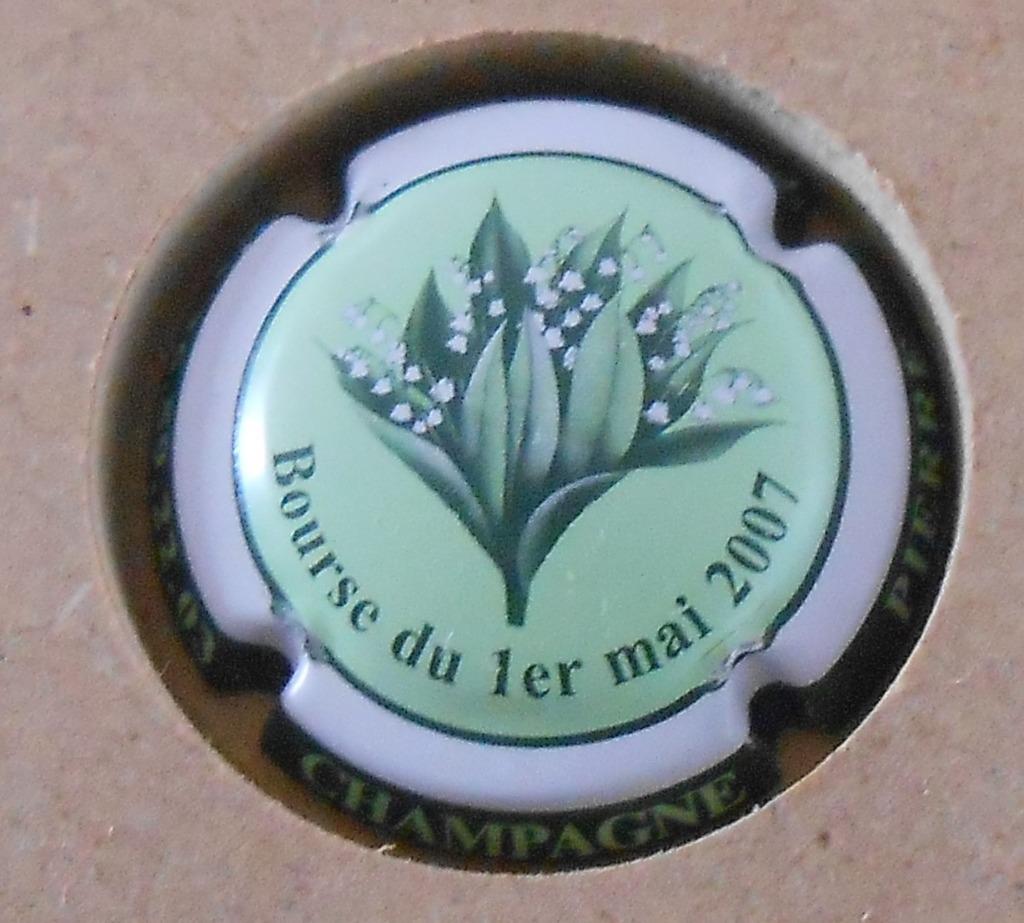 champagne capsule Mignon Pierre  - bourse du 1 mai 2007, Ophalen of Verzenden, Zo goed als nieuw