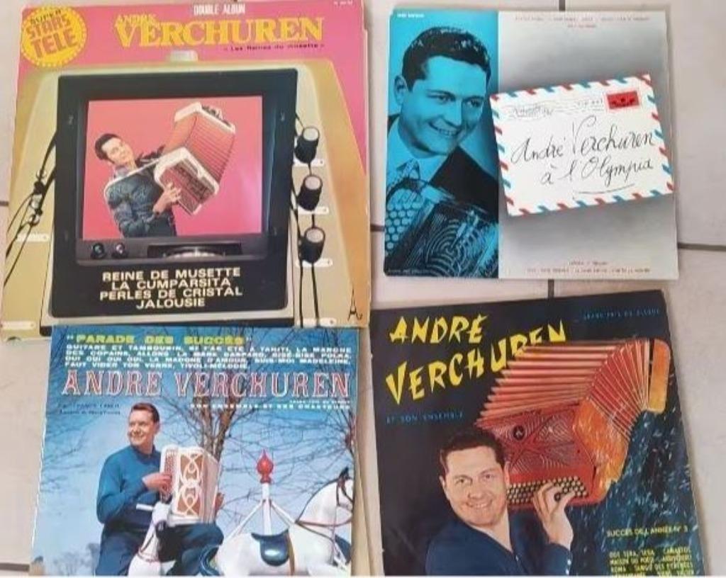 Vinyles 33 tours de André Verchuren, Enlèvement, Utilisé