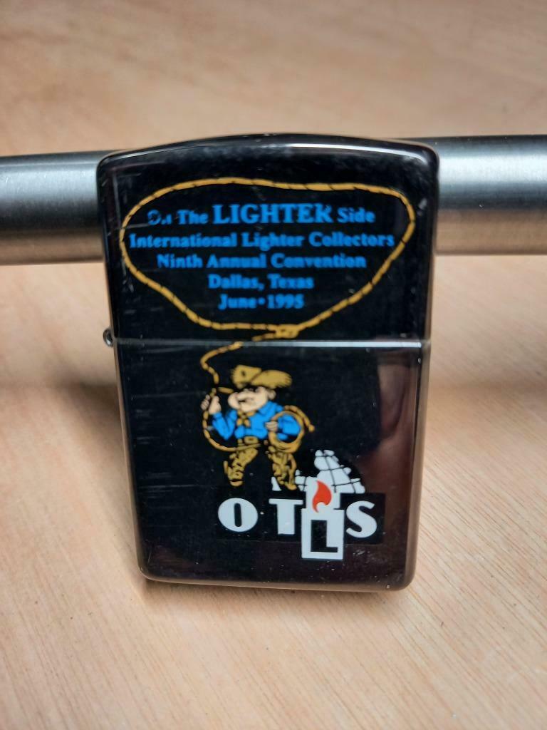Zippo Texas 1995, Ophalen of Verzenden, Zo goed als nieuw, Aansteker