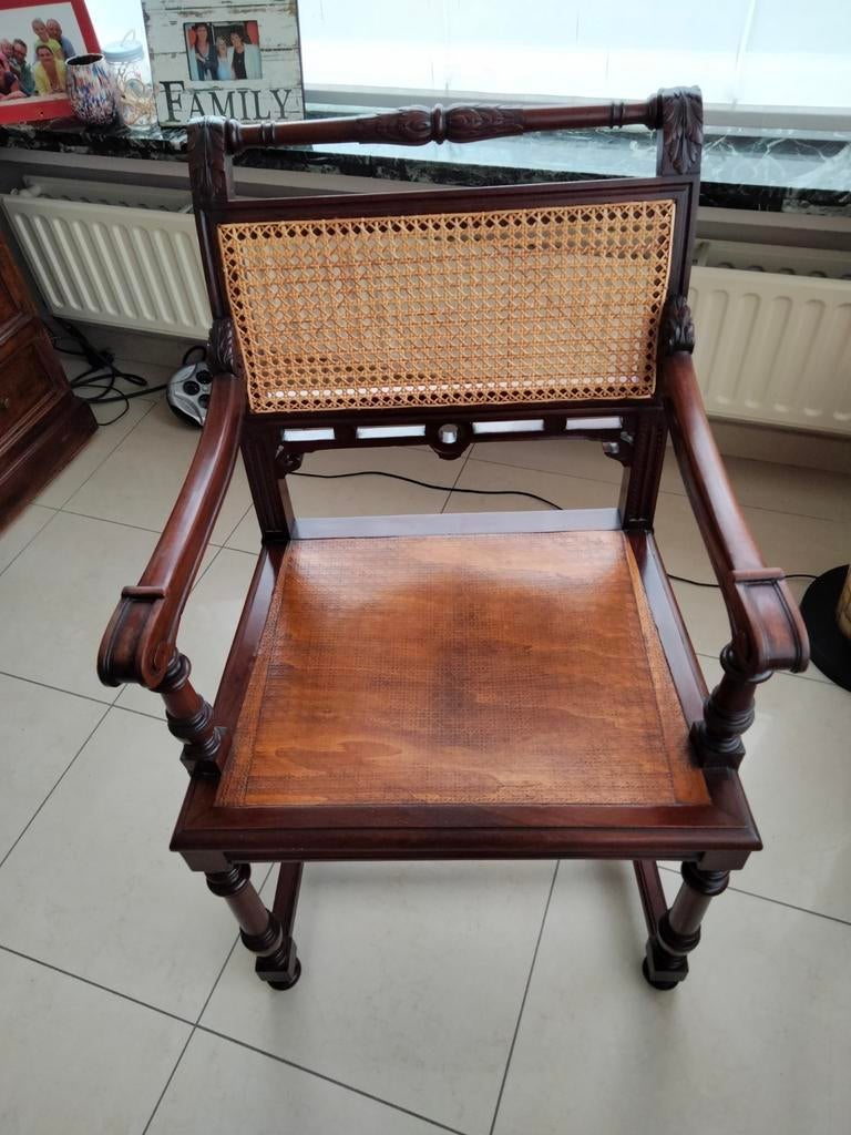 antieke stoel/ bureau stoel., Antiek en Kunst, Ophalen