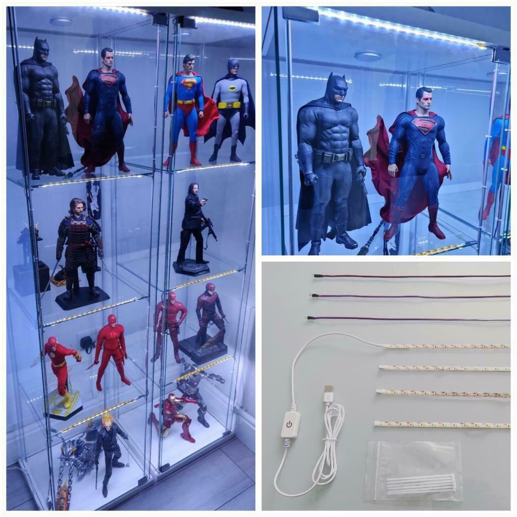 LED Lighting kit voor IKEA DETOLF (vitrinekast USB dimbaar), Huis en Inrichting, Kasten | Overige, Nieuw, Ophalen of Verzenden