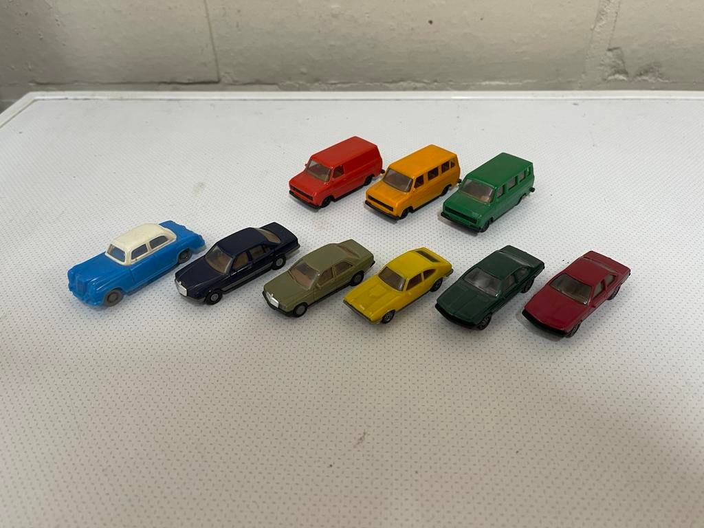 Lot 1/87 auto miniatuur ho, Ophalen of Verzenden, Zo goed als nieuw, Auto