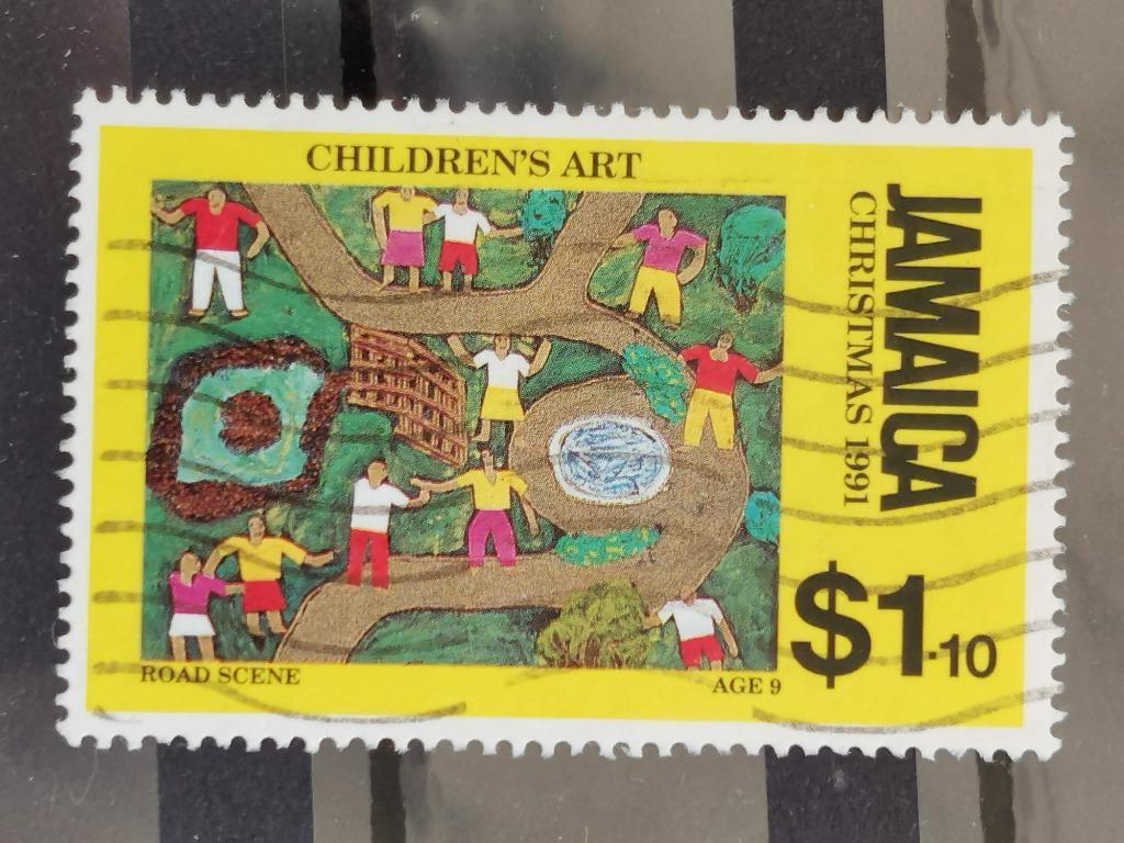 Jamaica 1991 - Kerstmis, Ophalen of Verzenden, Gestempeld, Midden-Amerika