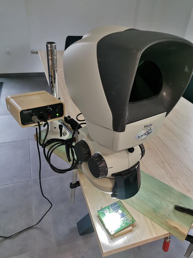 Microscope binoculaire Vision engineering modèle Lynx, Enlèvement, Utilisé, Autres appareils de mesure ou compteurs