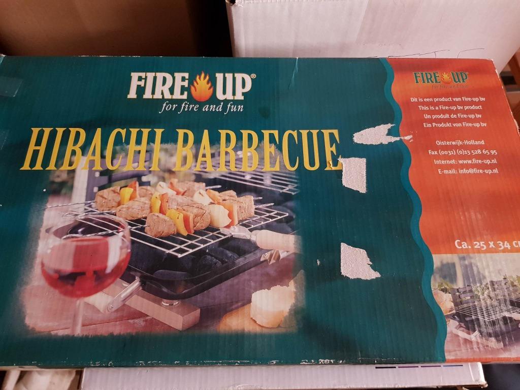 Hibachi barbecue, Ophalen, Nieuw, Fire Up, Met accessoires