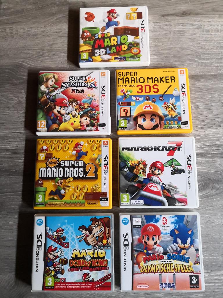 3DS spellen mario bros uit te kiezen, Ophalen of Verzenden