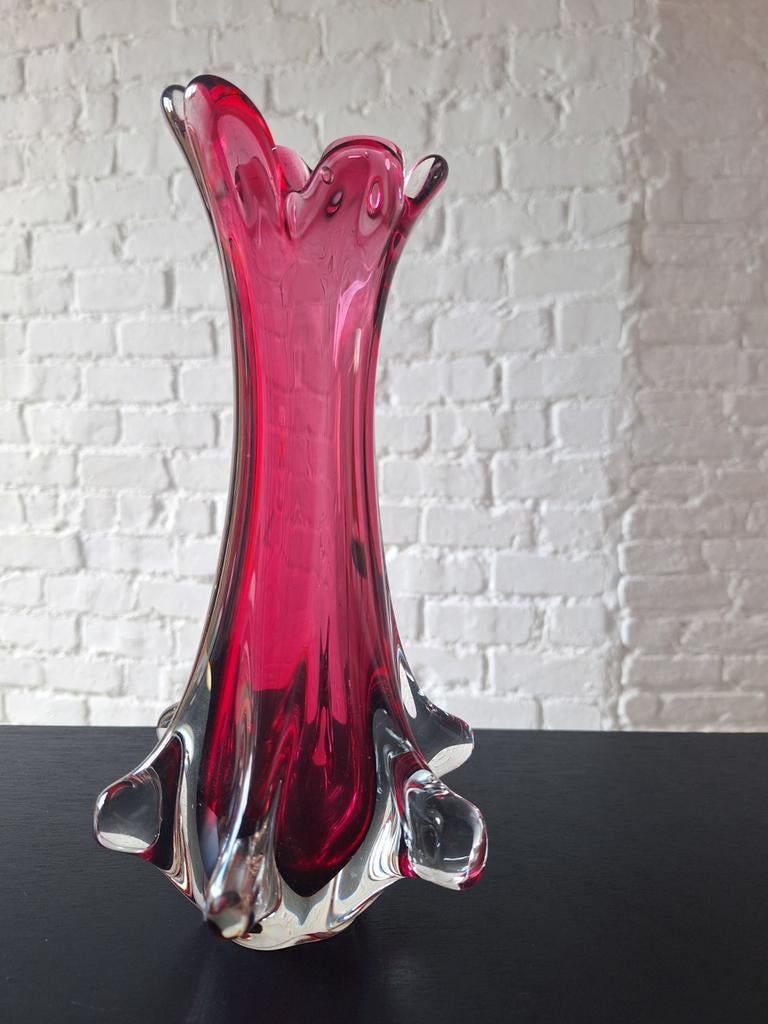 Prachtige vintage Fratelli Torso Murano vaas!, Ophalen