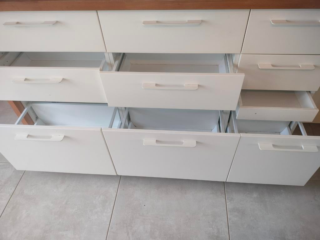 Maximera keukenlades ikea, Enlèvement, Utilisé, Blanc