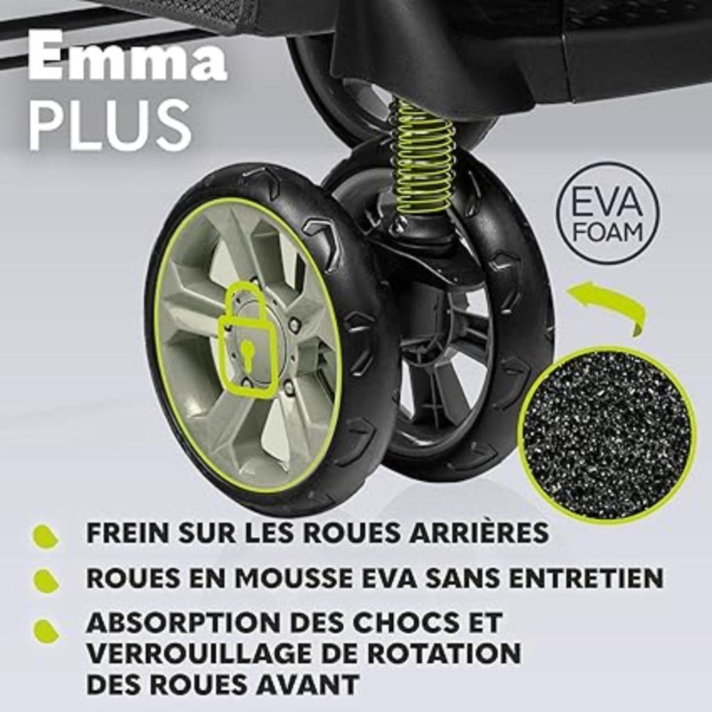 Poussette LIONELO Emma Plus LIVRAISON RAPIDE ET GRATUITE, Envoi, Neuf