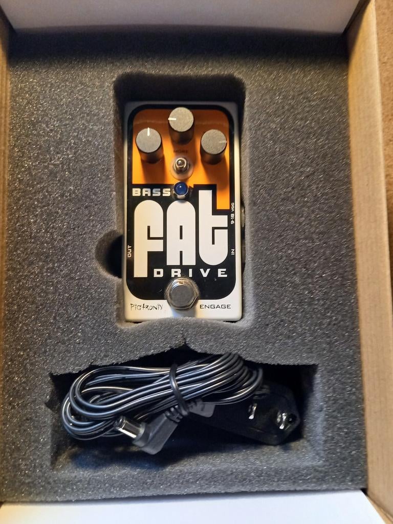 Diverse pedalen bas Pigtronix, NUX, fazley, Verzenden, Zo goed als nieuw, Overige typen