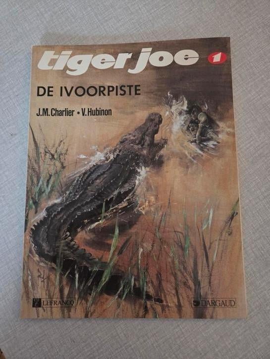 Tiger Joe 1, 1ste druk, Boeken, Eén stripboek, Ophalen of Verzenden, Zo goed als nieuw, J.M. Charlier ☆ V. Hubinon