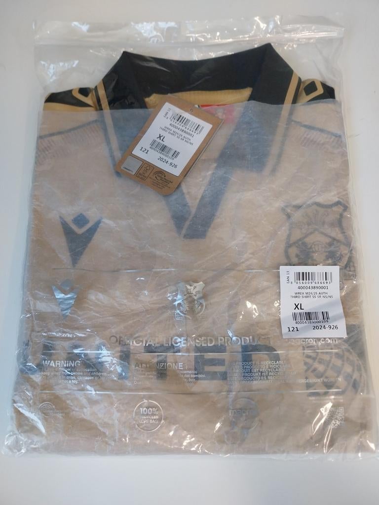 Chemise Wrexham XL, Taille XL, Enlèvement ou Envoi, Neuf, Maillot