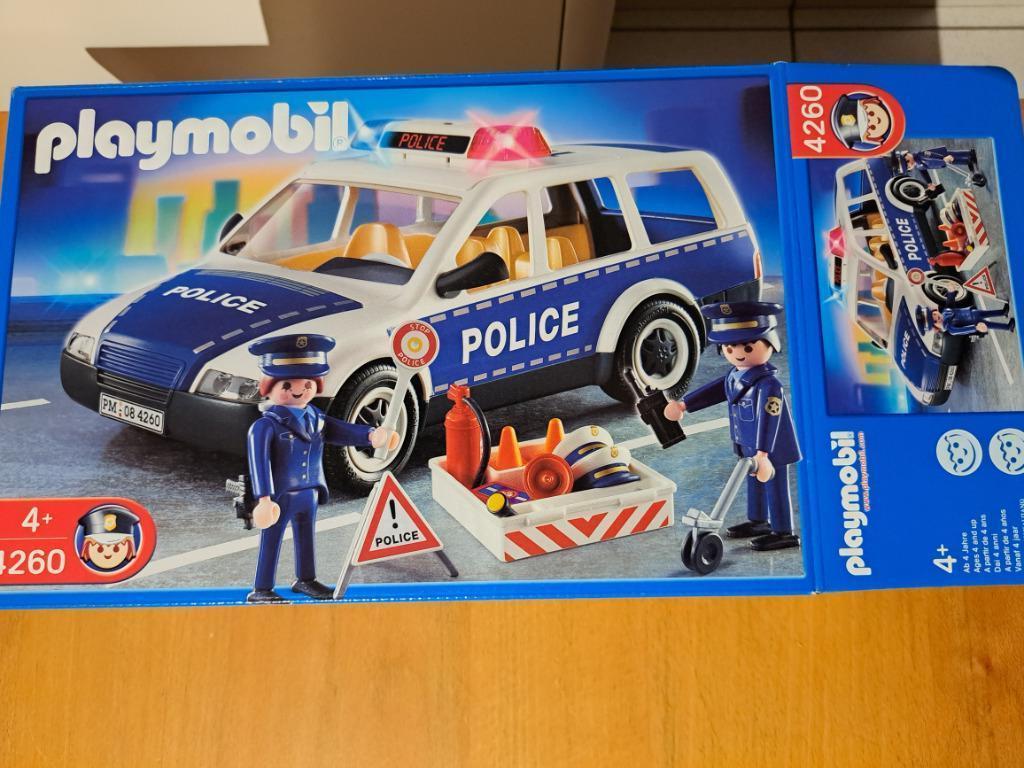 Voiture de police Playmobil 4260 €15, Enlèvement ou Envoi, Utilisé
