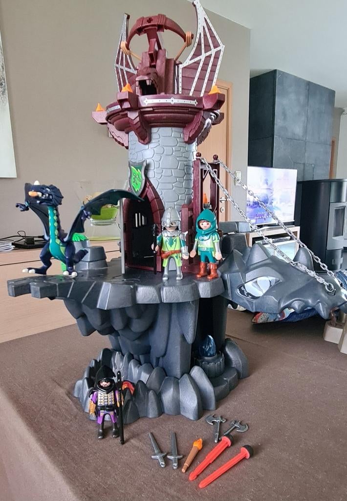 Playmobil drakentoren, Kinderen en Baby's, Ophalen, Zo goed als nieuw